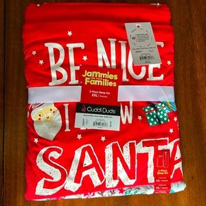 NWT Cuddl Duds Christmas 2-piece sleep set, XXL